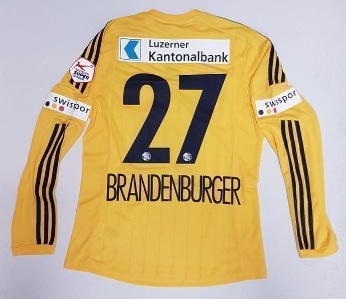 Adidas Leibchen & Hosen: FC LUZERN MATCH WORN NICO BRANDENBURGER – Neu (gemäss Beschreibung) aus Horw von matchworn 1