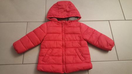 Winterjacke für Mädchen, Grösse 80, pink
