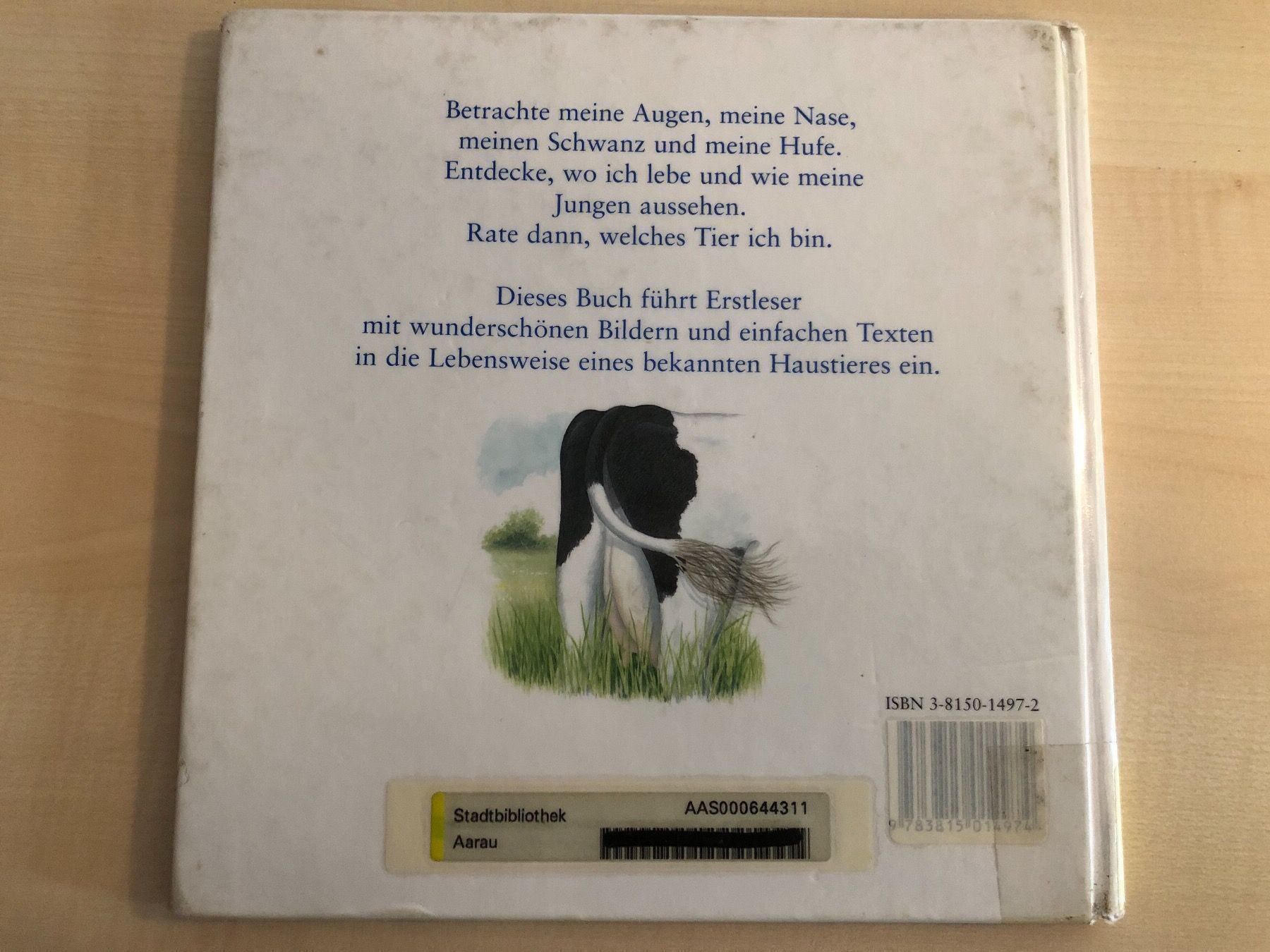 Libri: Wer bin ich? Kinderbuch über die Kuh – Usato da Aarau venduto da R-O-G-E-R 9