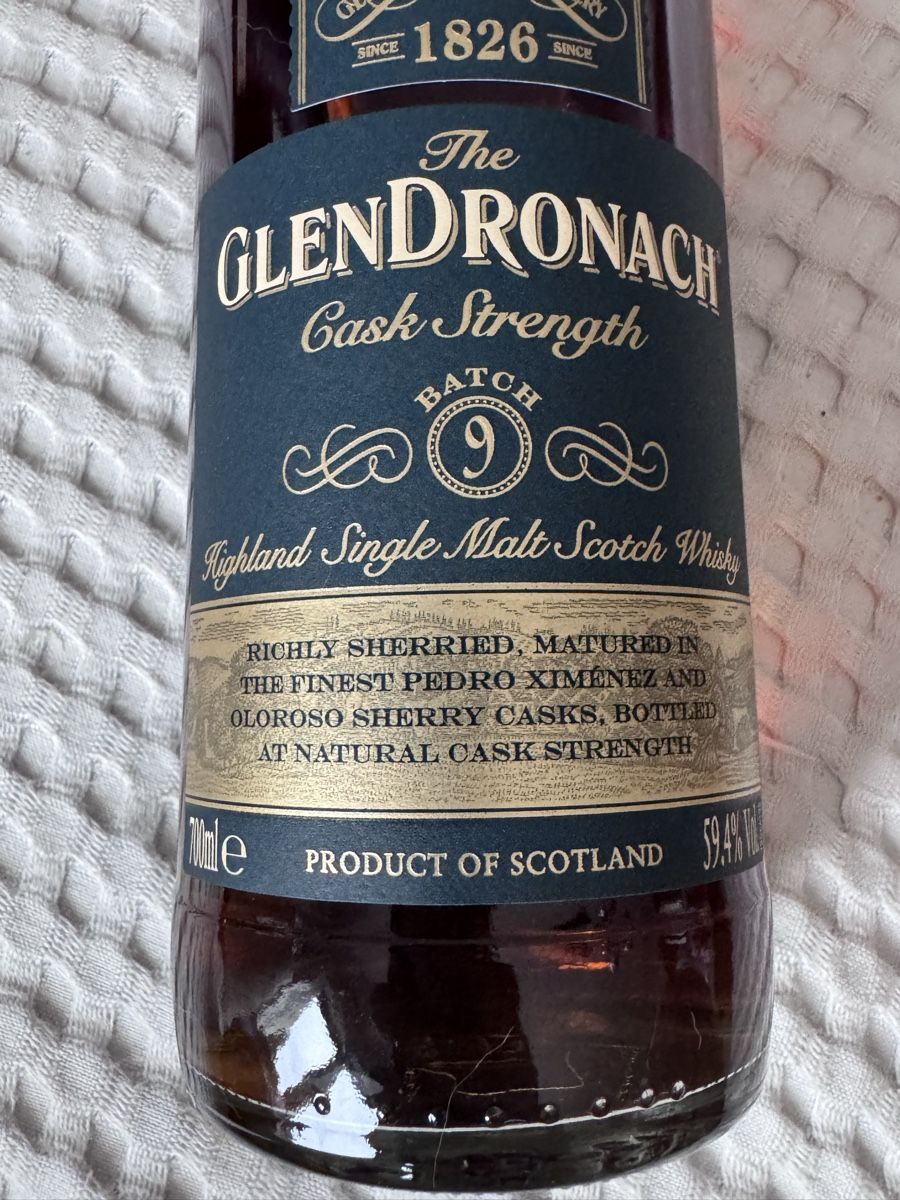 Glendronach Spirituosen: The GlenDronach Cask Strength Batch 9 Whisky 70cl – Neu und originalverpackt aus Hergiswil NW von wert721 3