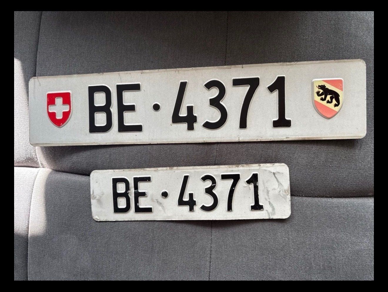 Insegne: Nummernschild BE 4371 – Usato da Thun venduto da iamdimij