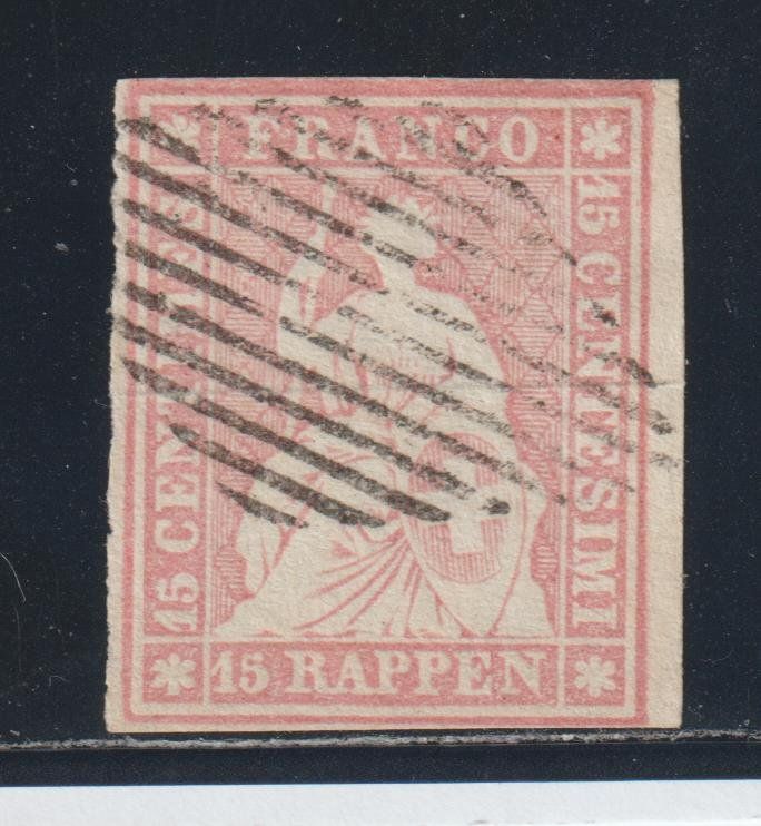 Tous les timbres: Strubel 24 B gestempelt / Befund – D'occasion à Siebnen par Fstaehli