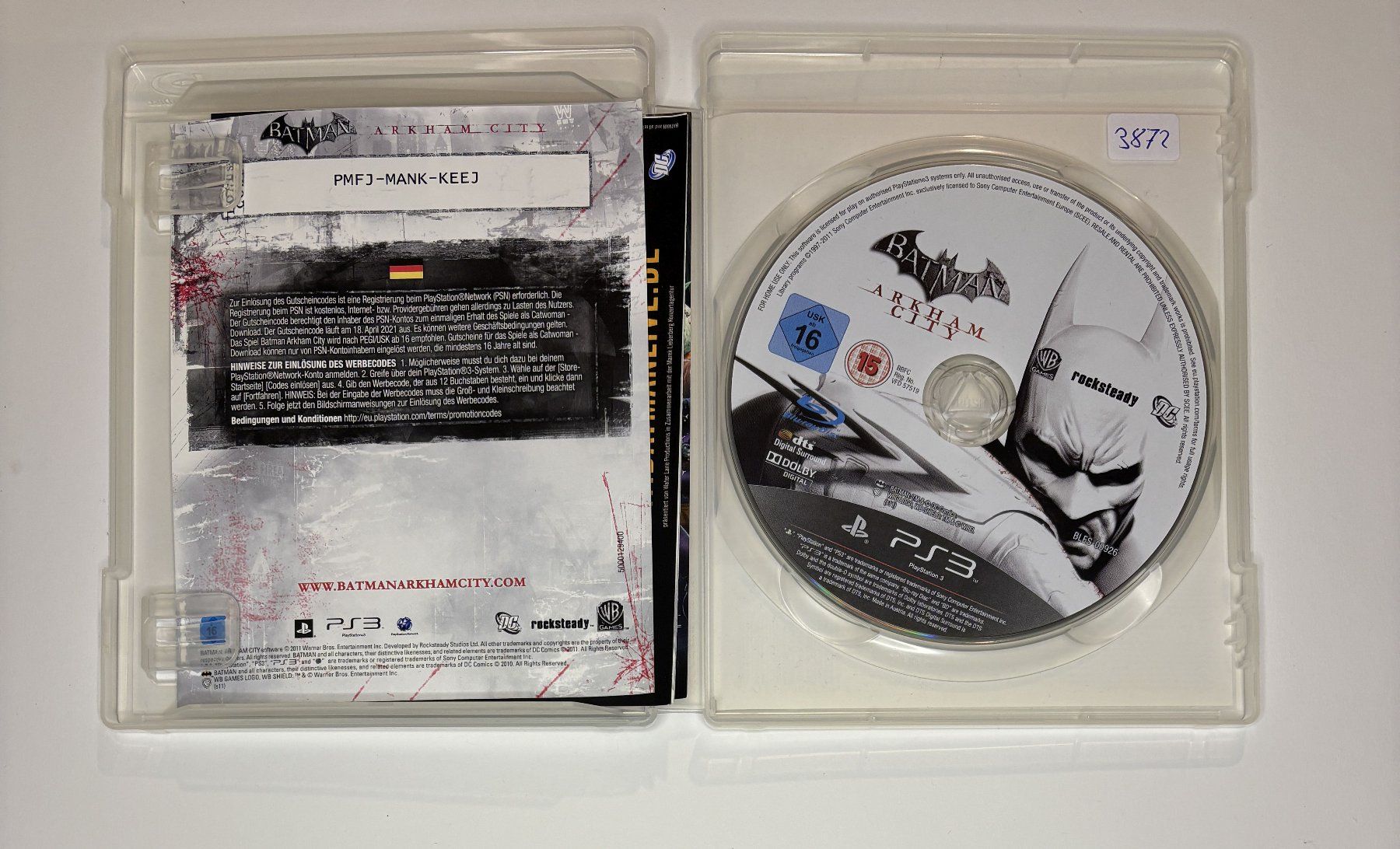 Spiele: PS3 - Batman: Arkham City – Gebraucht aus Allschwil von Bullach 1