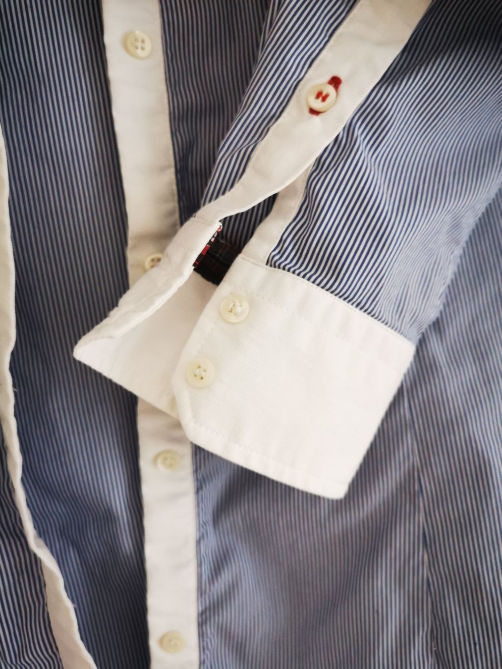 Zara Chemisiers: Damen Hemd Zara Basic gestreift weiss blau Gr XS – D'occasion à Niedergösgen par lil_s6k8 6