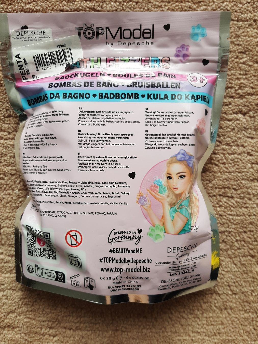 Sonstige Körperpflege: Top model bath fizzers - Badekugeln – Neu und originalverpackt aus Wittenbach von lukelu 1