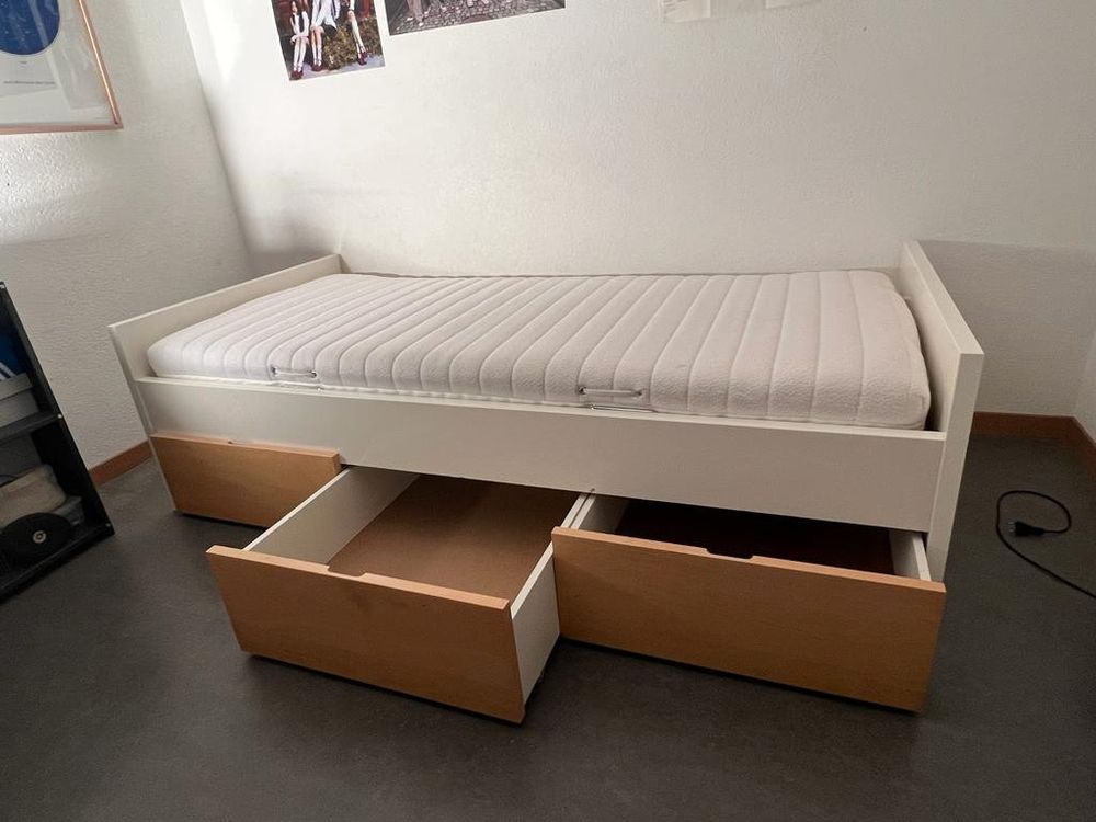 Wunderbar Bett Mit Schubladen 90x200 Und Bewertungbrend64