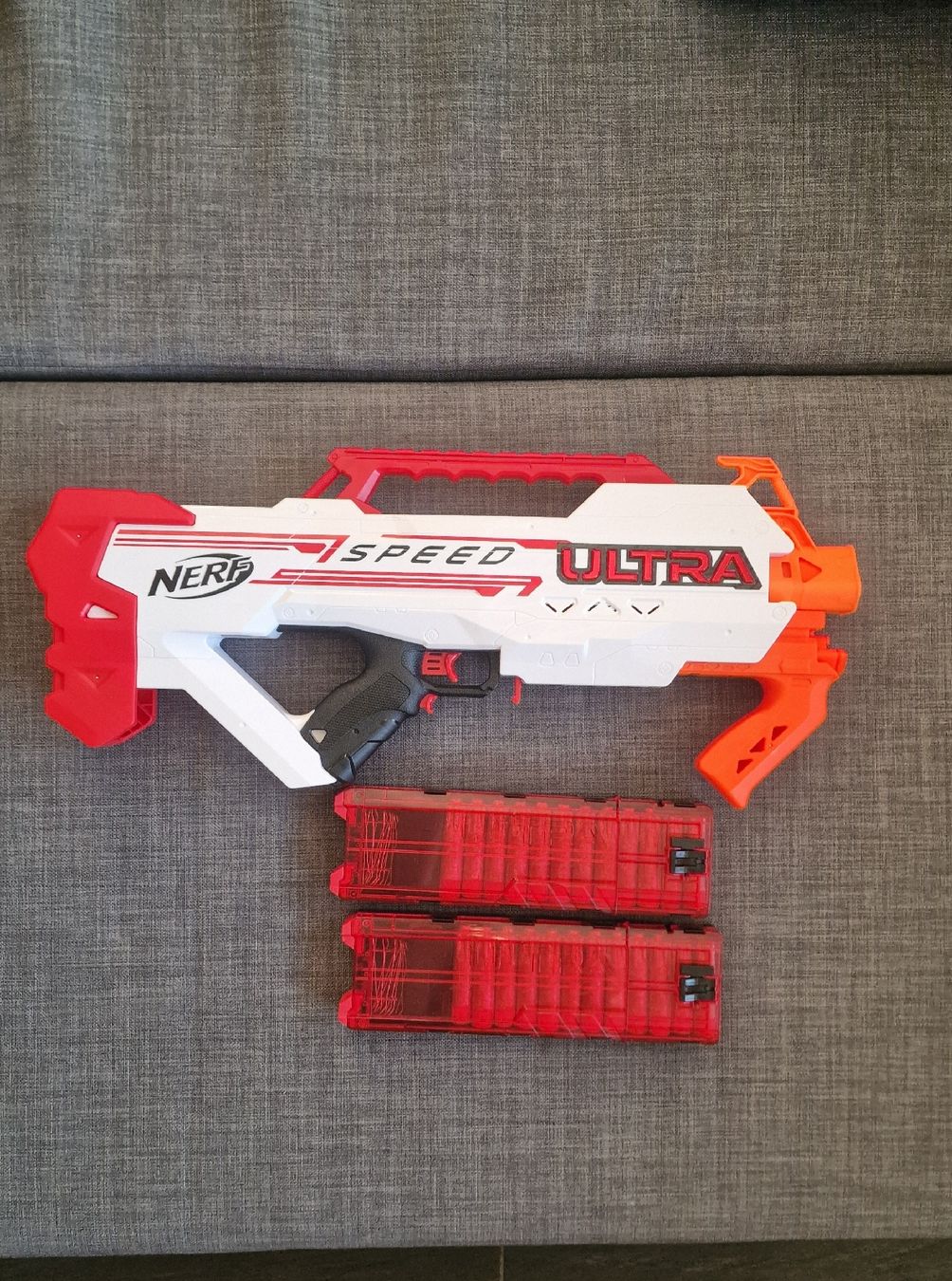 Nerf Giocattoli: Nerf Ultra Speed Blaster – Nuovo (secondo la descrizione) da Eschenbach SG venduto da Risman 1