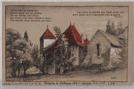 GINGINS  -  Le Château -  1917
