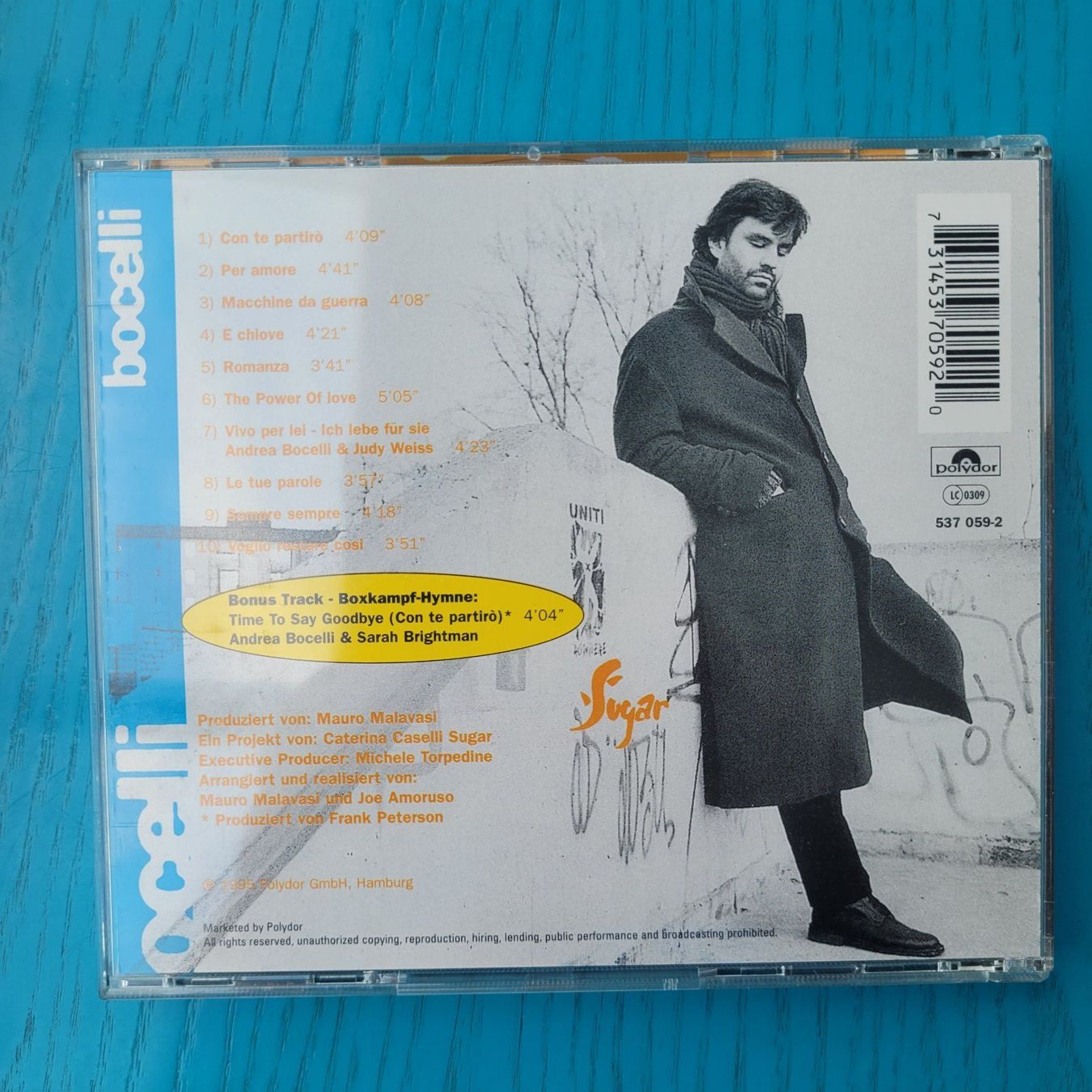 CD: Andrea Bocelli – Usato da SCHÜBELBACH venduto da CoKaHa 1