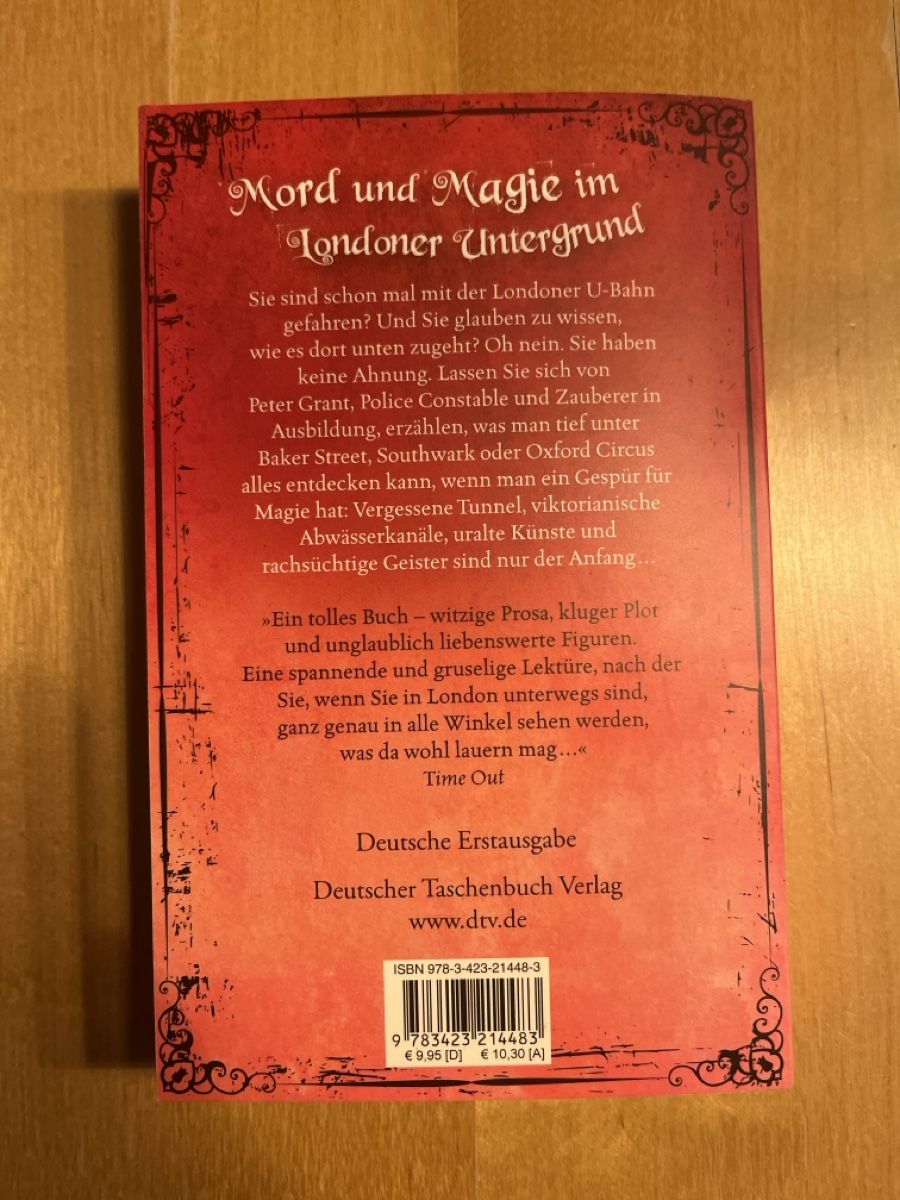 Bücher: Ben Aaronovitch London Romane – Gebraucht aus Olten von Sime33 3