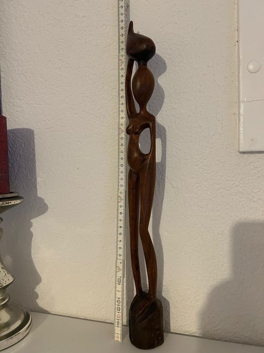 Statuette: Antike Statue aus Holz – Usato da Zürich venduto da Zueri34 2