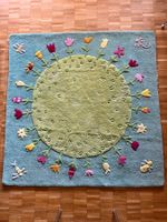 HABA Kinderteppich «Blumenplanet» – 150 × 150 cm