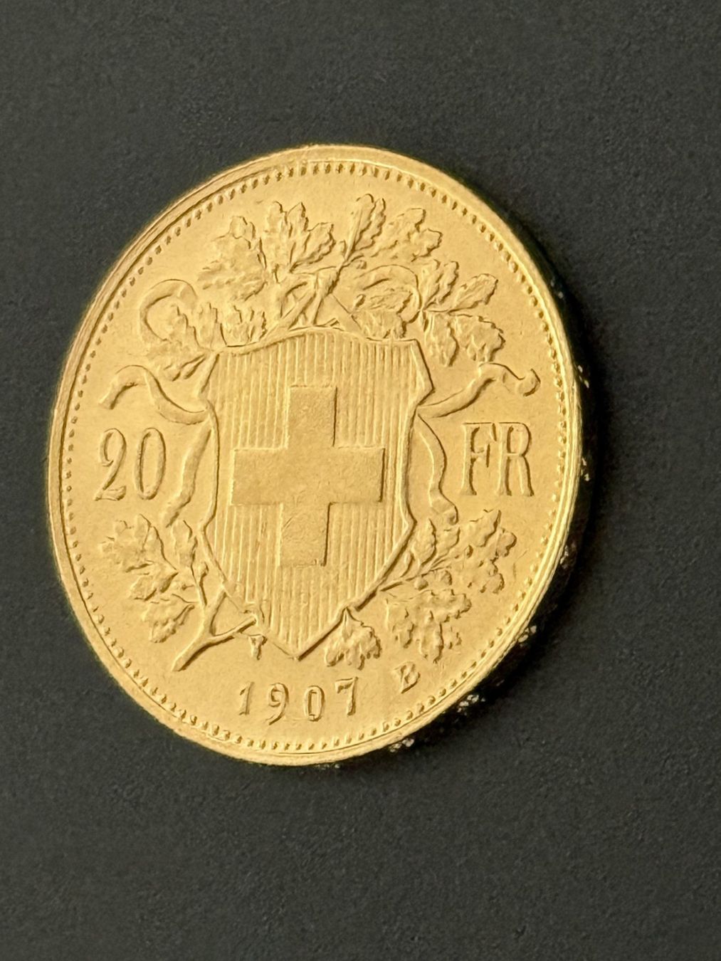 Tutti le monete: Goldvreneli RAR 20-er 1907 jg – Nuovo e nell'imballaggio originale da Untersiggenthal venduto da byiggy 1