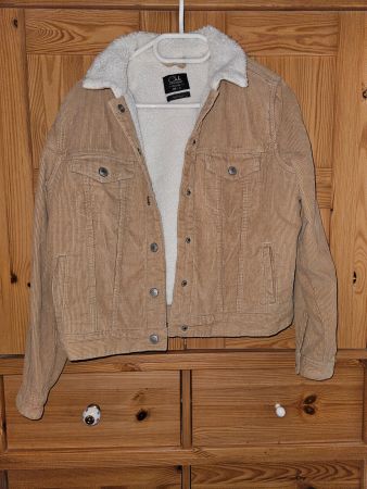 Clockhouse Cordjacke mit Teddyfutter, Grösse 40