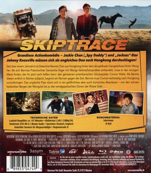 Tous les DVDs: Skiptrace (Blu-Ray) – Neuf (Voir description) à Volketswil par Fraese1 1