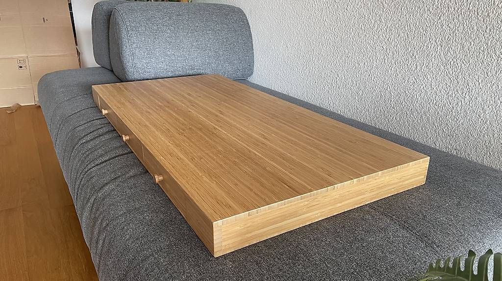 Ikea Schreibtische: IKEA Bambus Schreibtisch – Gebraucht aus Birmensdorf ZH von nic_rrm2 1