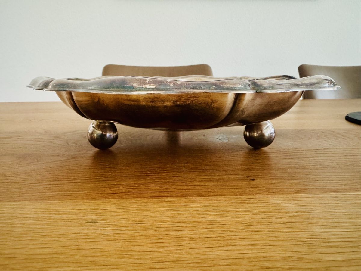 Ciotole: Antike versilberte Schale, Vintage, gebraucht. – Usato da Stansstad venduto da vlaska80 1