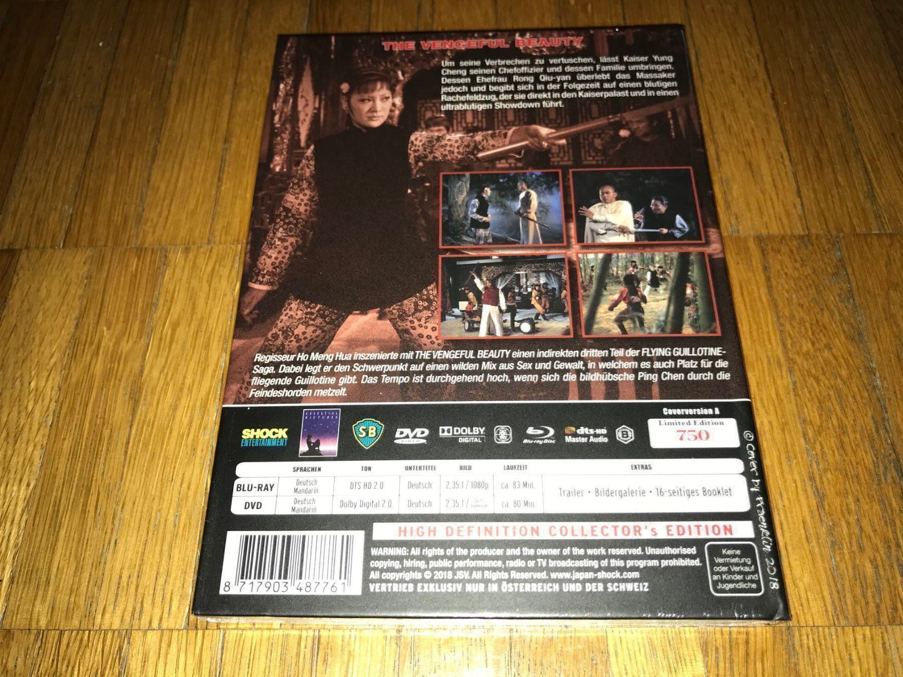 Tutti i DVDs: Die Fliegende Guillotine 3 - MEDIABOOK - A - UNCUT – Nuovo e nell'imballaggio originale da Basel venduto da havsok 1