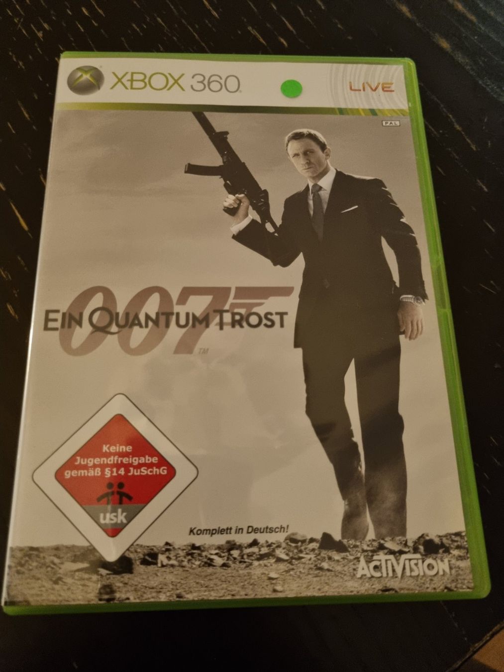 Spiele: 007 Ein Quantum Trost Xbox 360 Spiel gebraucht – Defekt aus Kaiseraugst von muggel27