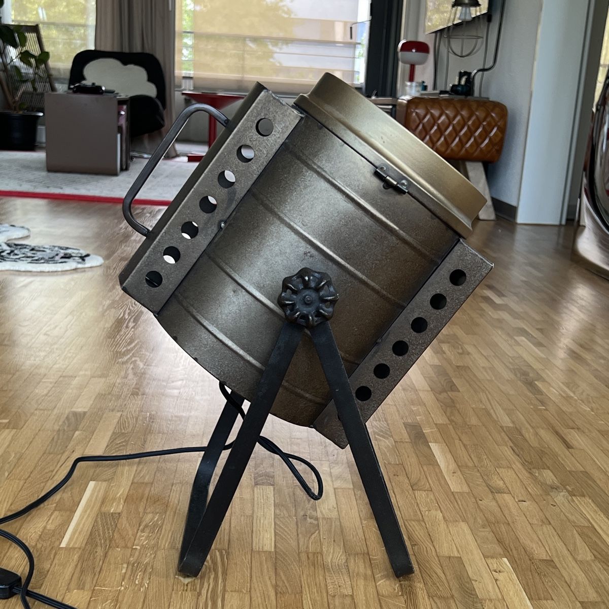 Maisons du monde Lampade: Industrial Scheinwerfer Lampe Metall – Usato da Schlieren venduto da 80erchind