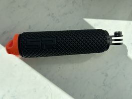 Schwimmgriff  für Actioncams schwarz orange