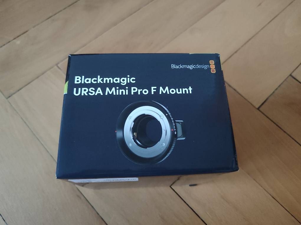 Adattatori foto: BLACKMAGIC DESIGN Blackmagic URSA Mini Pro F Mount – Nuovo e nell'imballaggio originale da Dornach venduto da boj_5kz2