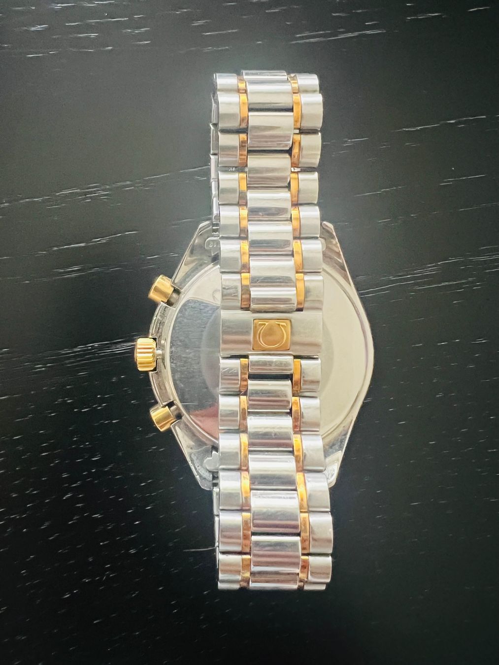 Omega Uhren: Omega Speedmaster gold – Gebraucht aus weggis von Minusio12 3