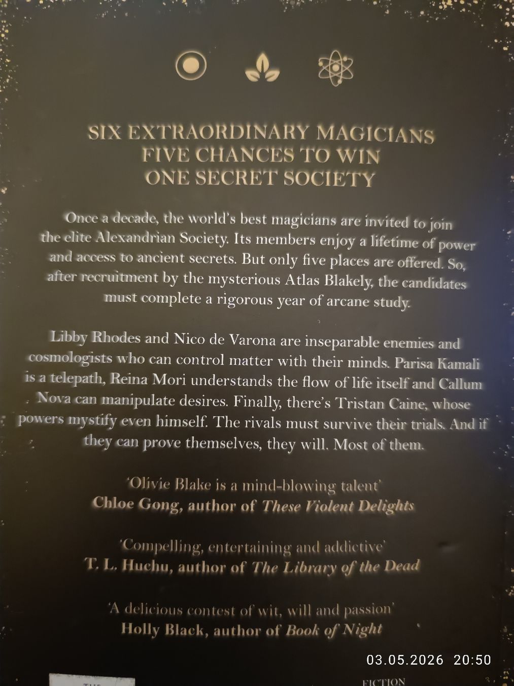 Libri: The Atlas Six – Usato da Ilanz venduto da Secnd_hand 1