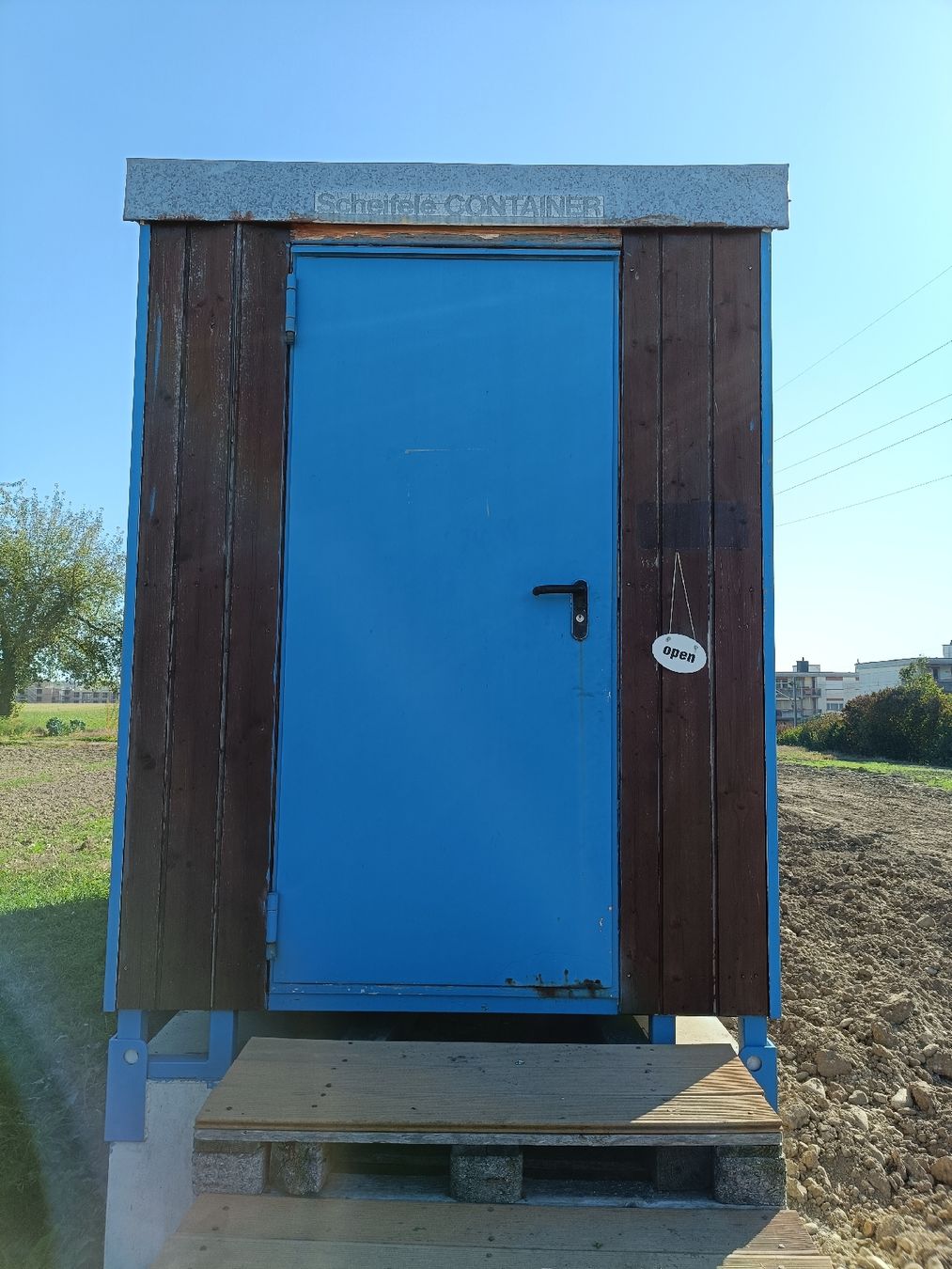 Conteneurs de construction: WC Container Scheifele  – D'occasion à Dällikon par sts_99cn 1