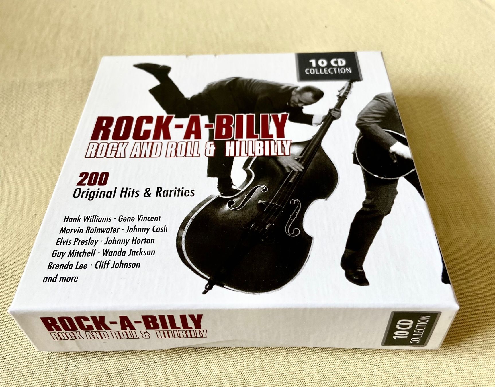 CD: 10 CDs Rockabilly Rock & Roll & Hillbilly 200 Original Hits – Usato da Luzern venduto da Lycka