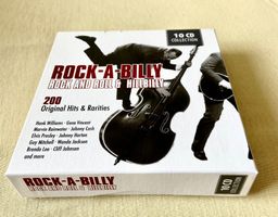 10 CDs Rockabilly Rock & Roll & Hillbilly 200 Original Hits