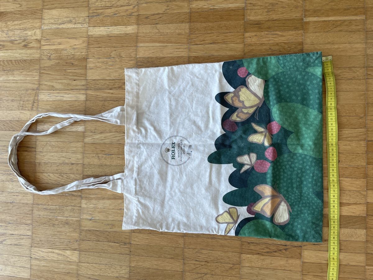 Borse: Tote Bag Rolex Butterflies Cotton – Nuovo (secondo la descrizione) da Neuchatel venduto da shi_9fzw 2