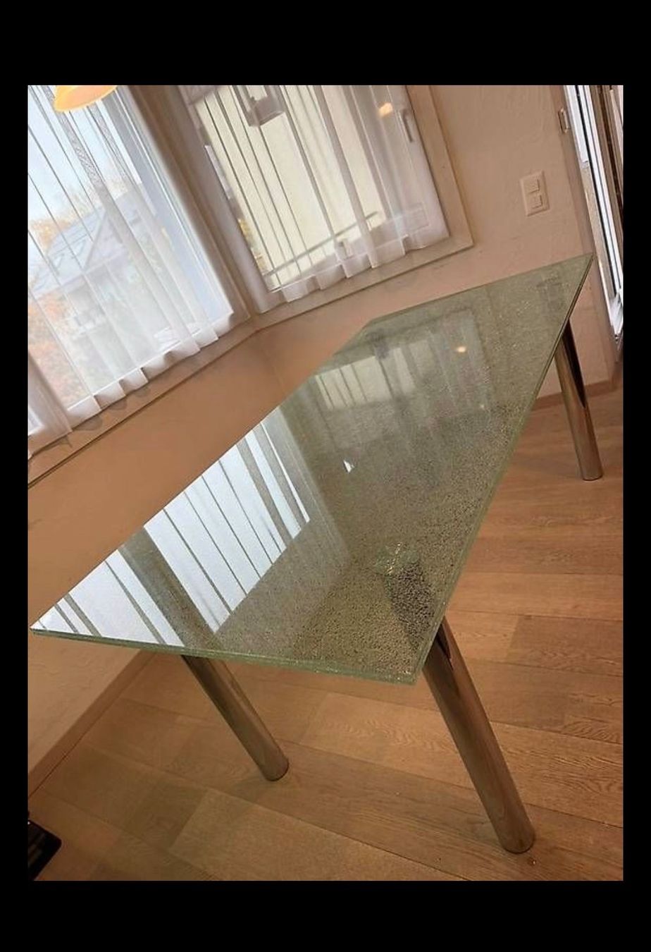 Conforama Tavoli: Table en verre – Usato da Lausanne venduto da Tounitz 3