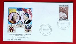 VATIKAN USA TREFFEN PAPST PAUL VI PRÄSIDENT R. NIXON 1969