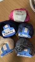 Wolle Konvolut Lang Omega und Opera 5 Knäuel neuwertig