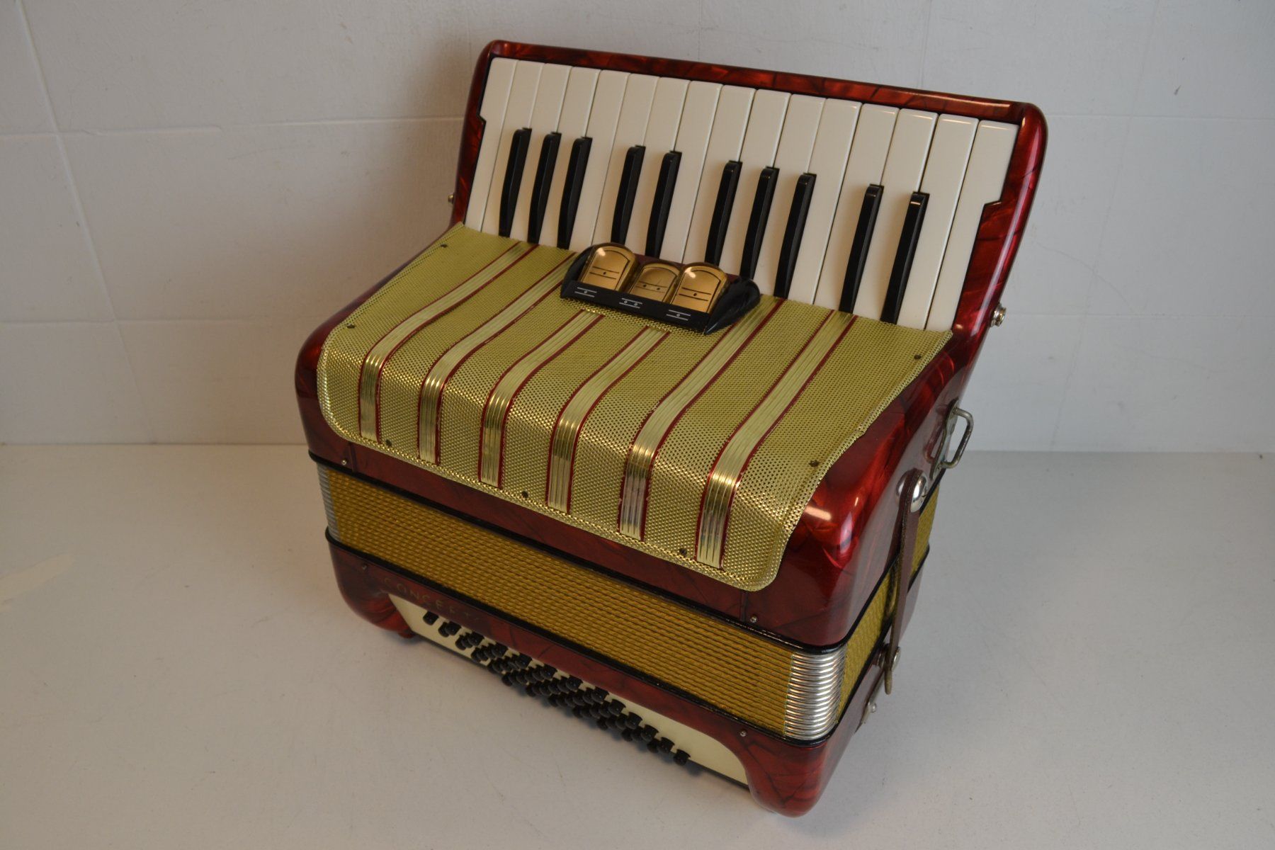 Hohner Strumenti musicali: Akkordeon Hohner Concerto I frisch gestimmt – Usato da Zürich venduto da baumusik 2