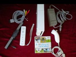 Nintendo Wii Mit Wii sport Set