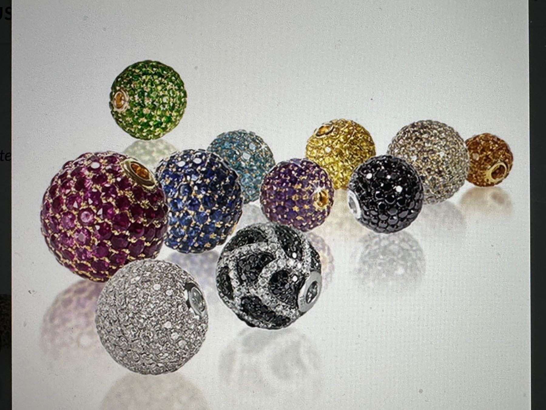 Pietre preziose: 50 St fein brillantgeschliffene White Topas-Pointer 1,5 mm – Nuovo (secondo la descrizione) da Langenthal venduto da Seelenfreunde 9