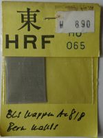 HRF 065 Neusilber-Wappen-Satz für BLS Ae 8/8 Bern, Wallis