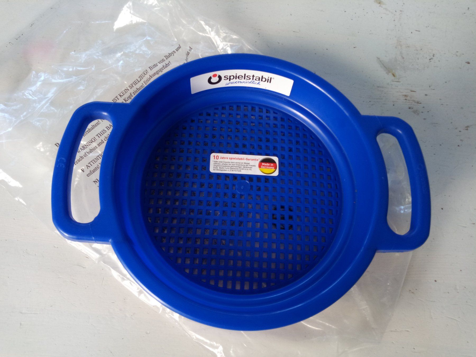 Giocattoli: Sandsieb Blau – Nuovo e nell'imballaggio originale da Beckenried venduto da Havacola