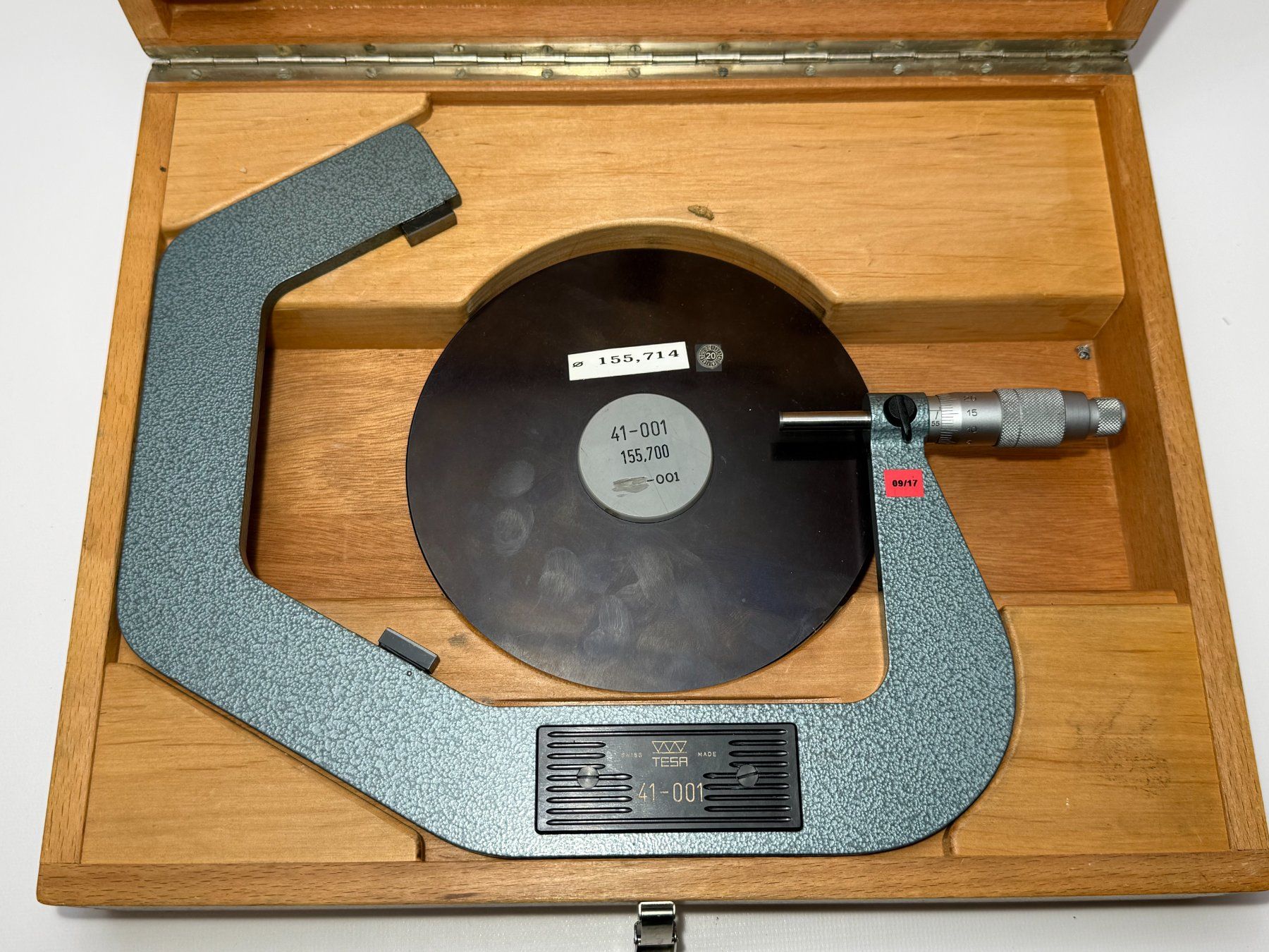 Misurare: TESA Prisma-Mikrometer 155x170mm – Usato da Boswil venduto da ABLagerBoswil 1