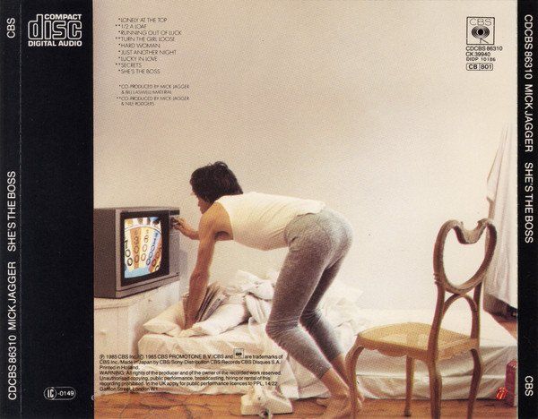 CD: CD Mick Jagger - She's the boss (1985) – Usato da Möriken AG venduto da mineralia 1