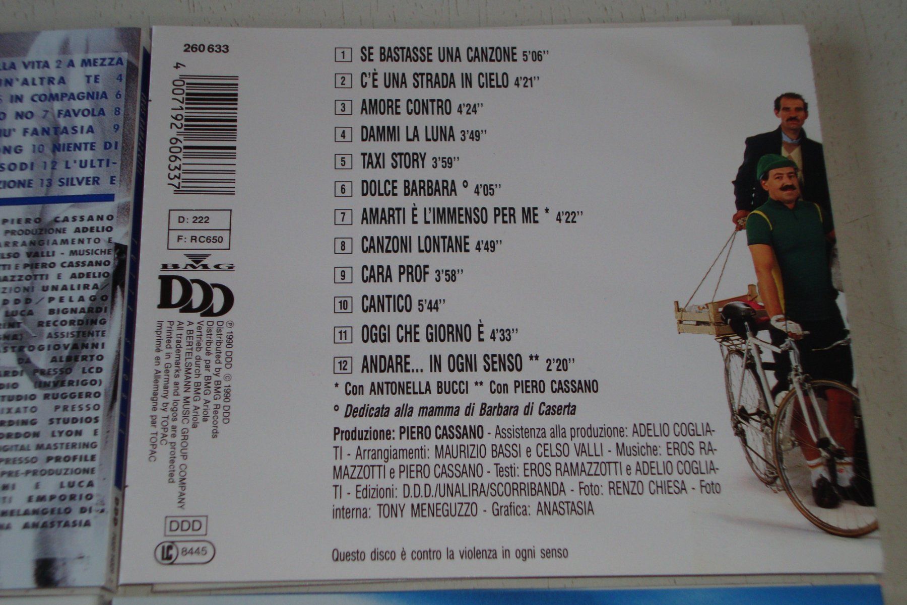 CD: 4CD's - Eros Ramazzotti – Usato da Unterbäch venduto da xazuq 3
