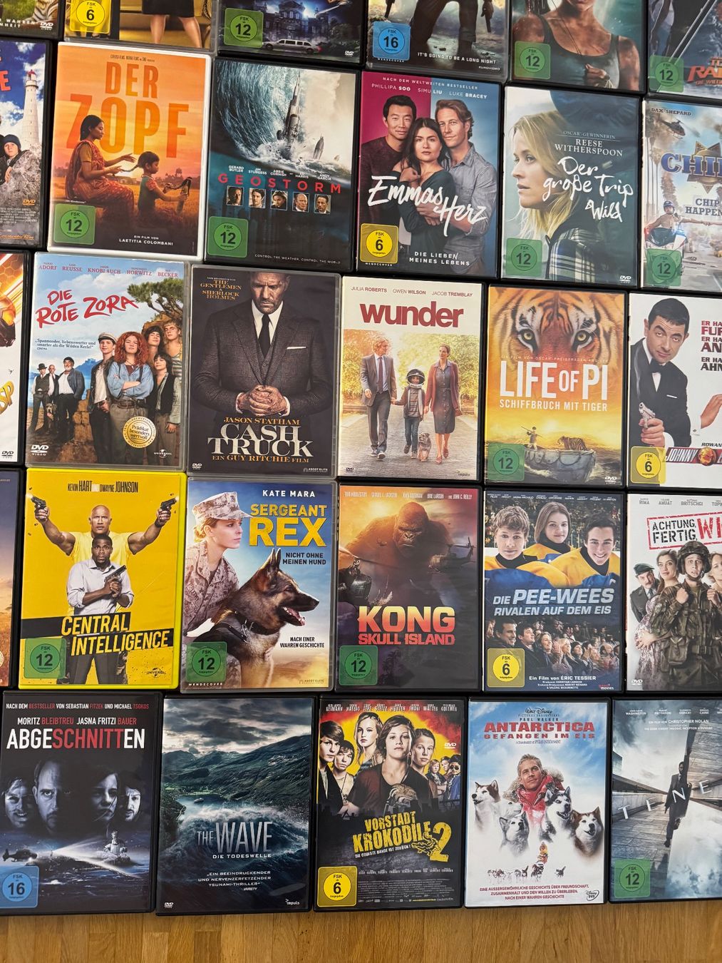 Tutti i DVDs: DVD Sammlung 50 Stück – Usato da Kestenholz venduto da cvx_889vv 3