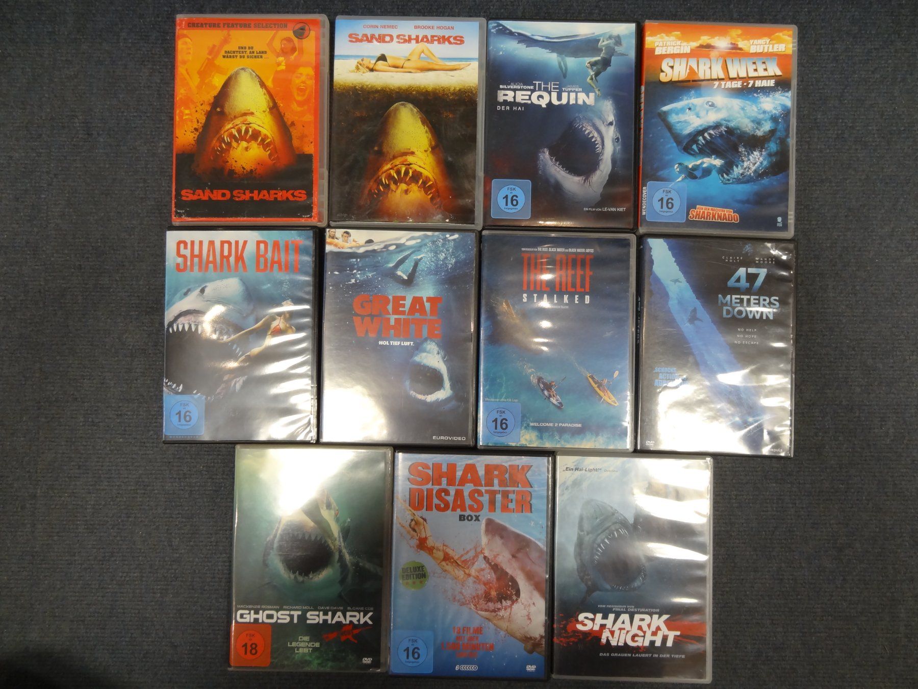 Tutti i DVDs: Hai- Shark Movies – Usato da luzern venduto da musicandart 1