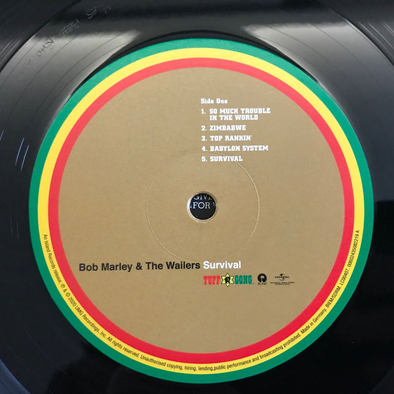 Schallplatten: Bob Marley & the Wailers - Survival – Gebraucht aus Aesch BL von BlueMusicRecords 4