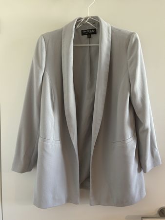 Grauer Blazer Miss Selfridge Grösse 38