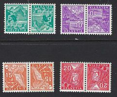 Tête-bêche / Kehrdrucke K28-K31, neuf * / Neu *