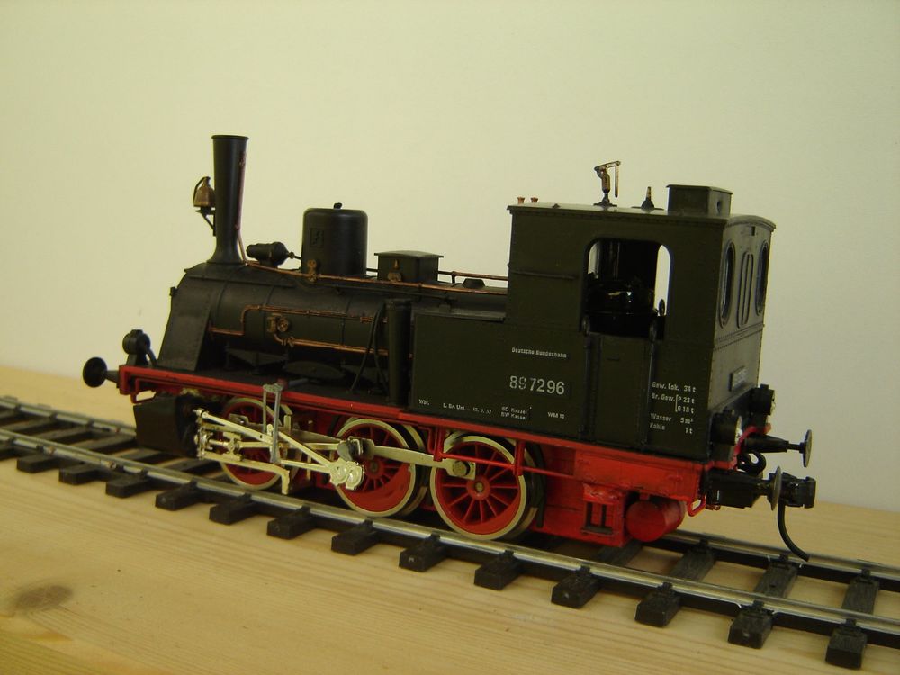 Dampflok Deutsche Reichsbahn T3, Nr. 98 7296, Spur 0 (Neu (gemäss ...