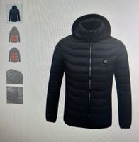 Wärmende Jacke ohne Batterie - Schwarz, Size S